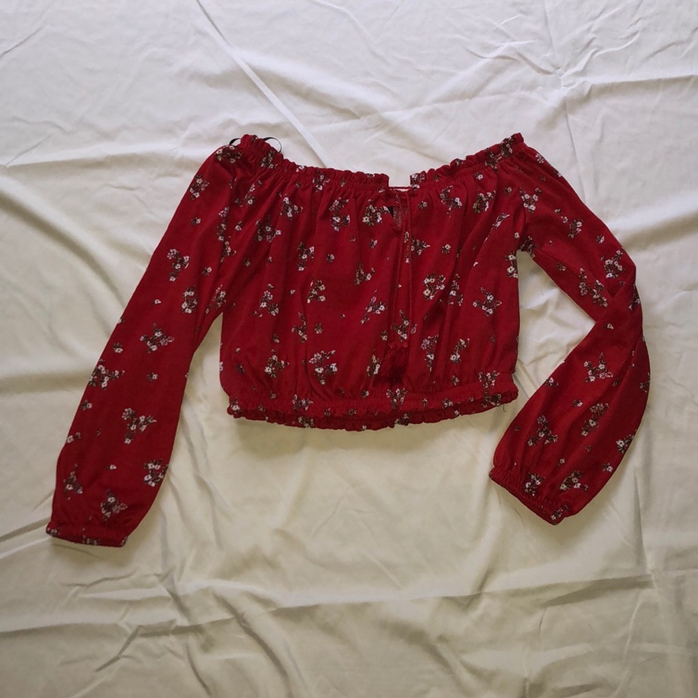 Red H&M crop top ( Never been Worn )
